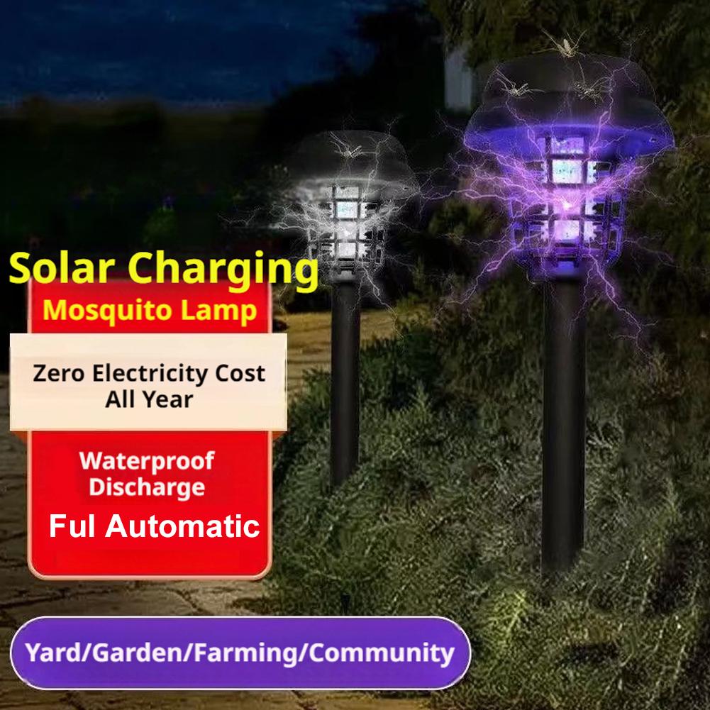 Gardening Tools Uses - 1/2PCS Solar Bug Zapper Waterproof Outdoor