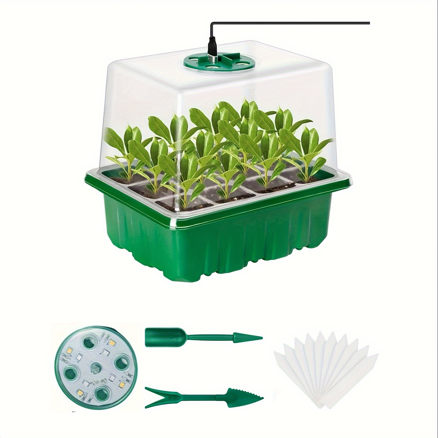 Led Grow Light - Seedling Starter Kit - 1/2/3 Sets,