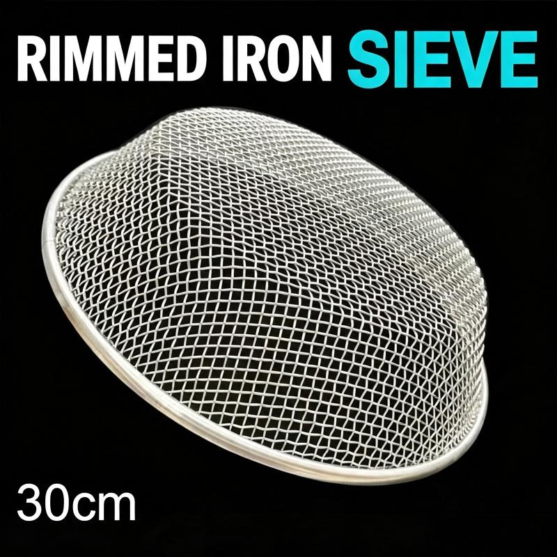 Gardening Tools Uses - 1pc Dual Mesh Round Soil Sifter