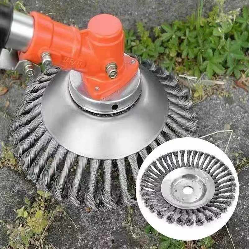 5/6 inch Steel Wire Wheel Univ - огляд і ціна Gardening Tools To Remove Weeds