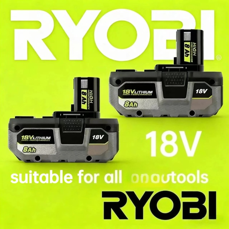 RYOBI 18V Battery 8.0Ah Large‑ - огляд і ціна Gardening Tools Ryobi