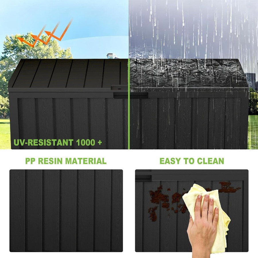 Outdoor Storage Box Waterproof - огляд і ціна Gardening Tools Box