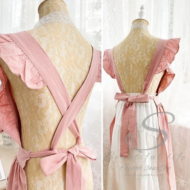 Female Women Apron Cotton Line - огляд і ціна Gardening Tools Women
