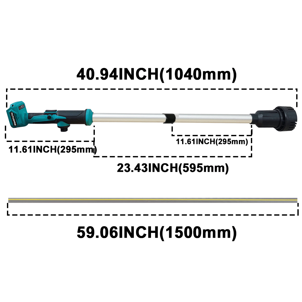 PATUOPRO Cordless Stick Transf - огляд і ціна Gardening Tools China