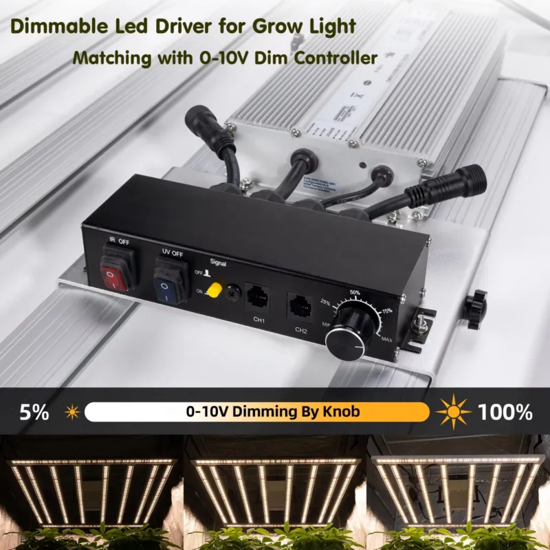 600W Grow Light Driver Inventr - огляд і ціна Led Grow Light