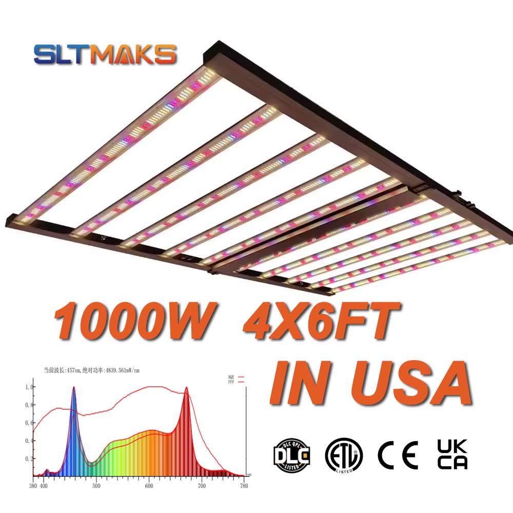 SLTMAKS 8x6FT 4X6FT 1000W Grow - огляд і ціна Led Grow Light