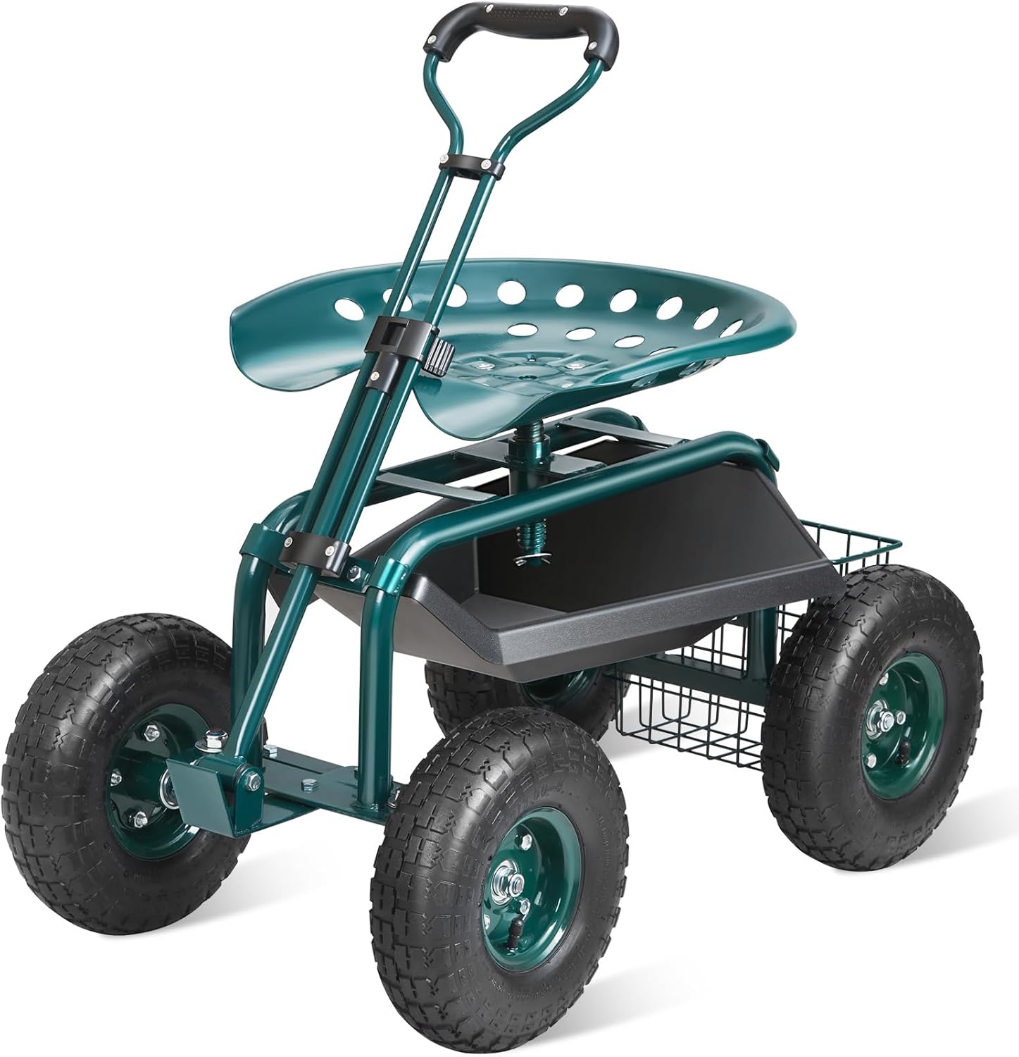 Garden Cart Rolling Workseat w - огляд і ціна Gardening Tools Uses