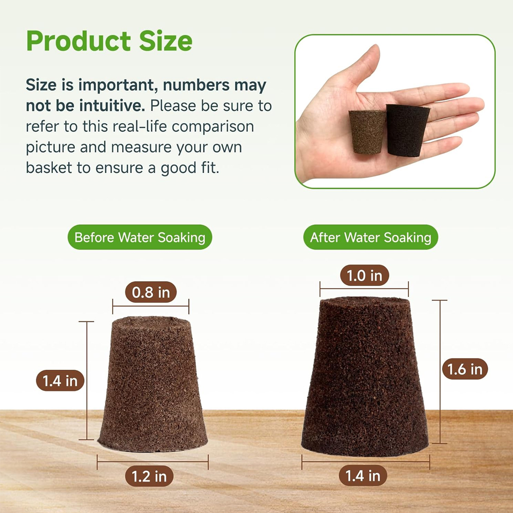 20 Hydroponic Growing Sponges, - огляд і ціна Gardening Tools Box