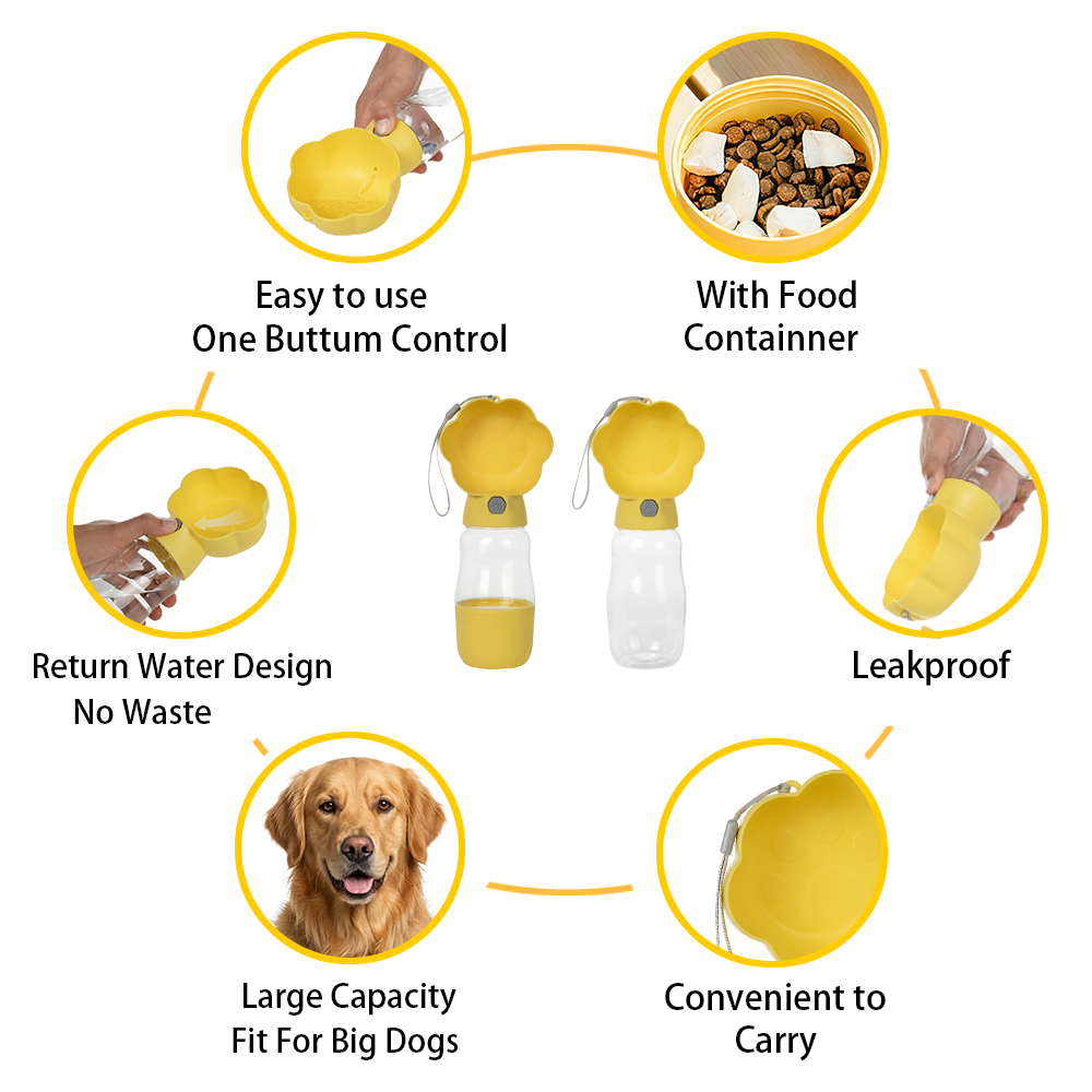 2 in 1 Dog Water Bottle With F - огляд і ціна Fertilizer Dispenser